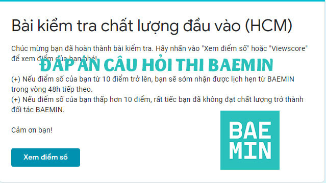 14 câu hỏi và đáp án khi đi đăng ký chạy Baemin nên biết