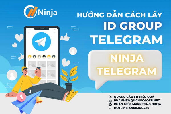 lấy id group telegram