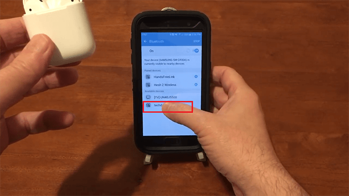 Cách kết nối AirPods với điện thoại thông minh Android bước 6
