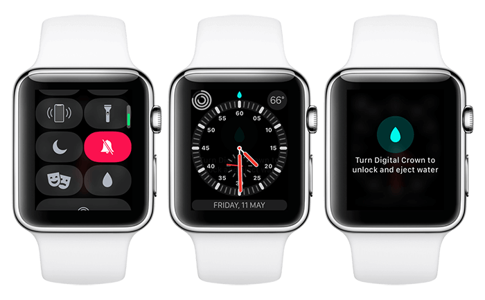Cách kích hoạt chế độ Khóa nước trên Apple Watch