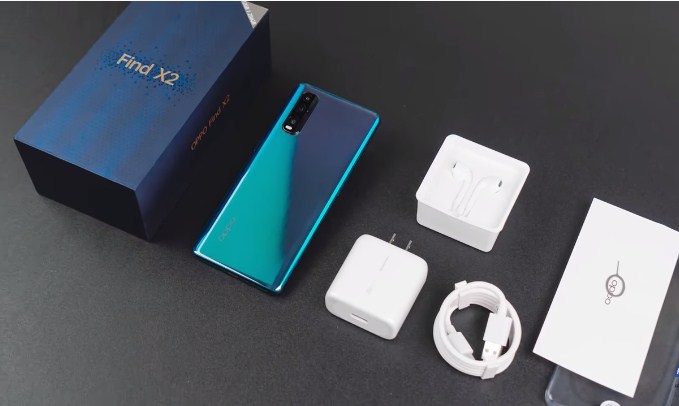 Hộp phụ kiện Oppo Find X2 rất đẹp