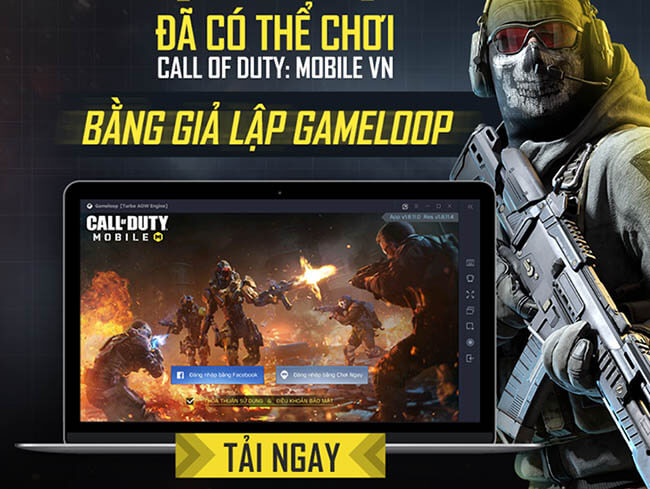 Hướng dẫn chơi Call of Duty Mobile trên máy tính bằng giả lập GAMELOOP