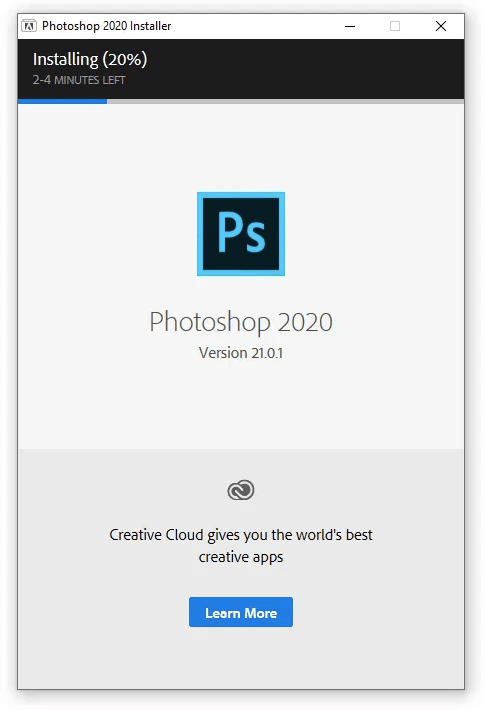 installing photoshop 2020