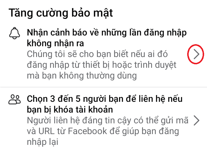 Tăng cường bảo mật