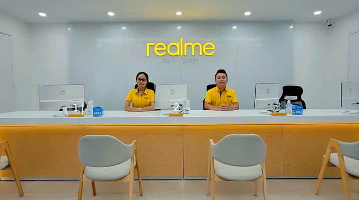 rung tâm chăm sóc khách hàng điện thoại Realme tại TP.HCM