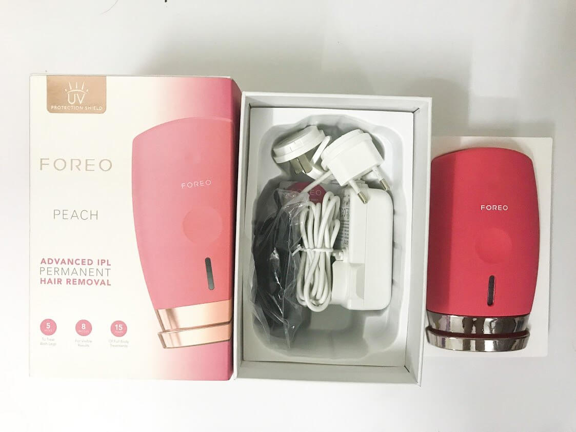 Review máy triệt lông FOREO PEACH  sau 2 tháng sử dụng