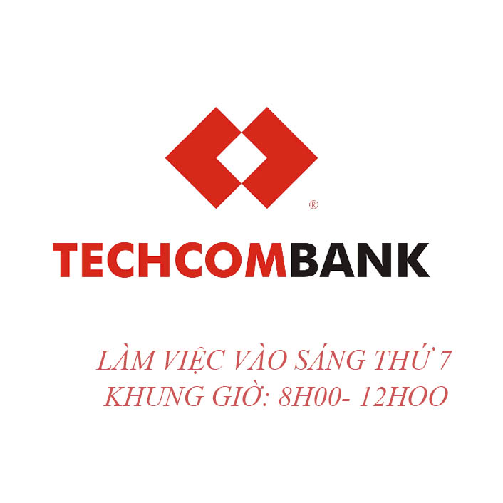                           Techcombank phục vụ khách hàng vào sáng thứ 7