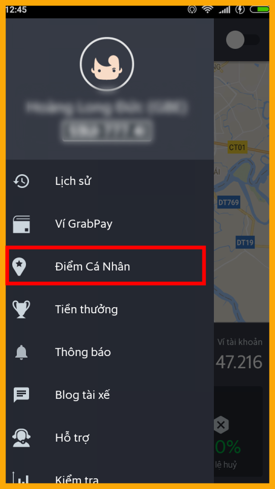 Tính năng điểm cá nhân grabbike.png