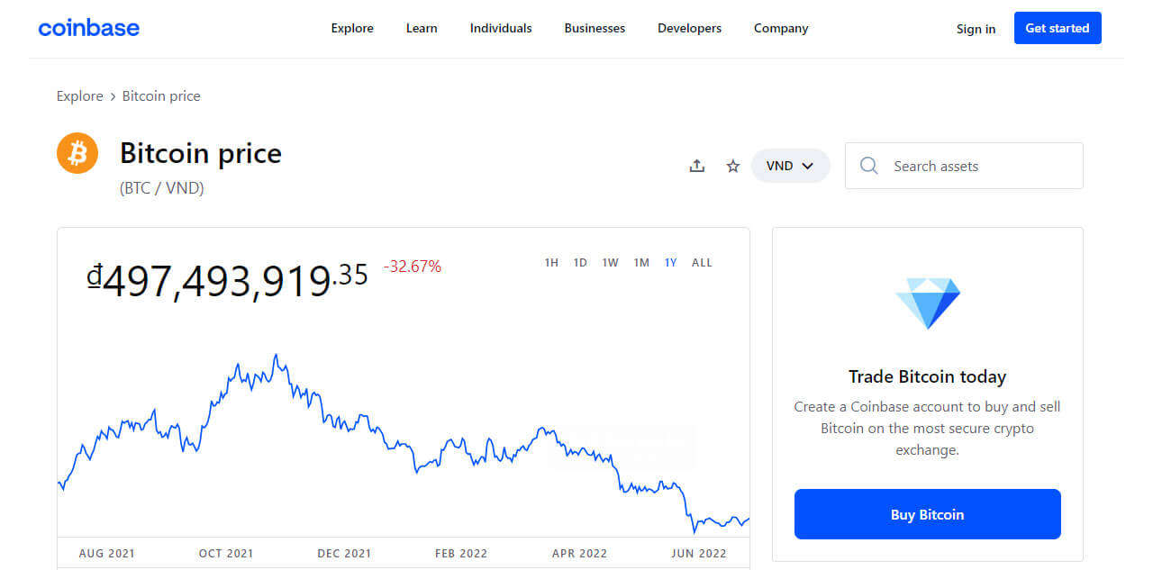 Top 3: Sàn Coinbase