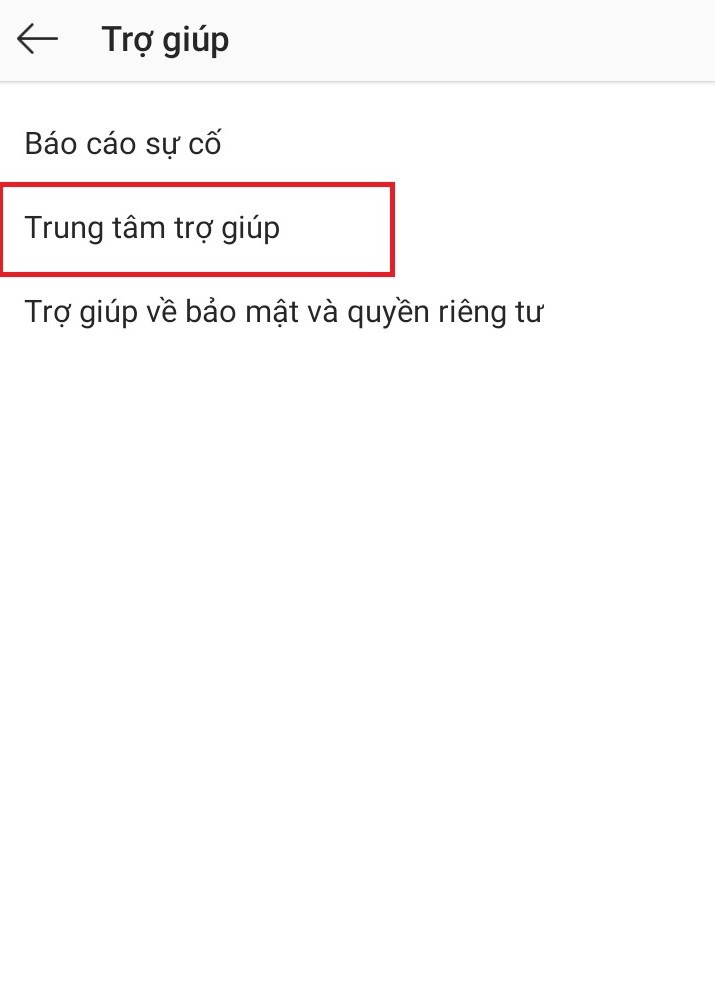 Trung tâm trợ giúp