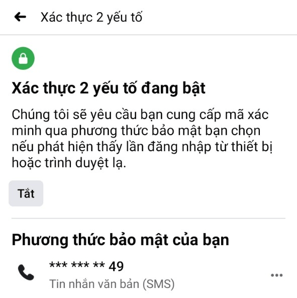 Nhâp mã xác thực