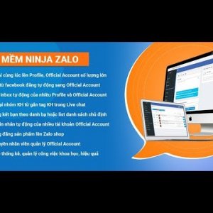 Ninja Zalo Công Cụ Đỉnh Cao Chăm Sóc SLL Tài Khoản Zalo, OA