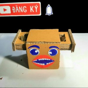 Làm hộp tiết kiệm tiền xu 2 cửa trượt | Making coin-saving box with 2 sliding doors || MS7 Vlog