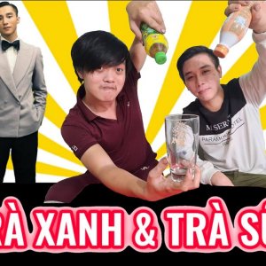 Thử thách TRÀ XANH và TRÀ SỮA theo sự hướng dẫn của SẾP TÙNG