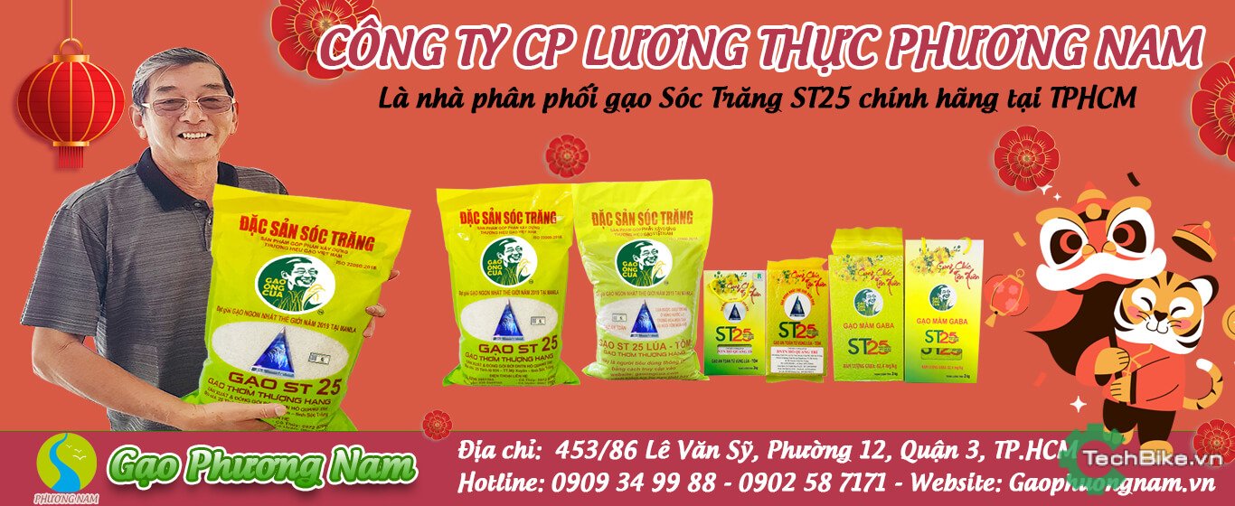 Cửa Hàng Gạo ST25 (Gạo Ông Cua) Chính Hãng Tại TPHCM