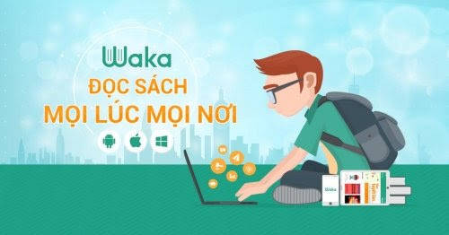 web bán sách online uy tín Waka