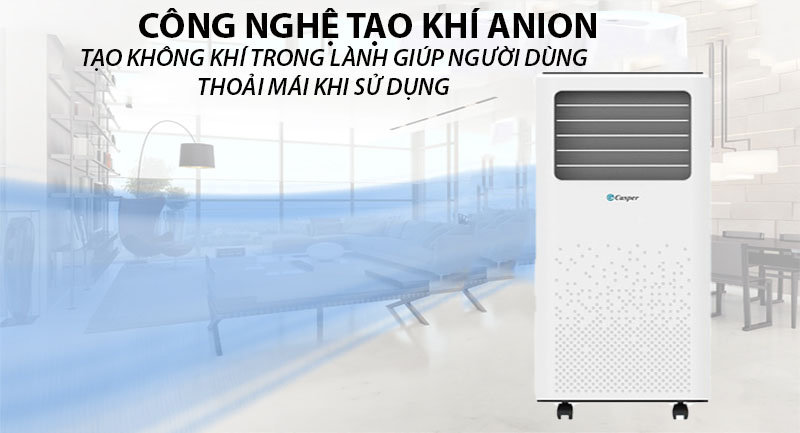 Công nghệ làm mát của Máy lạnh di động Casper PC-09TL33