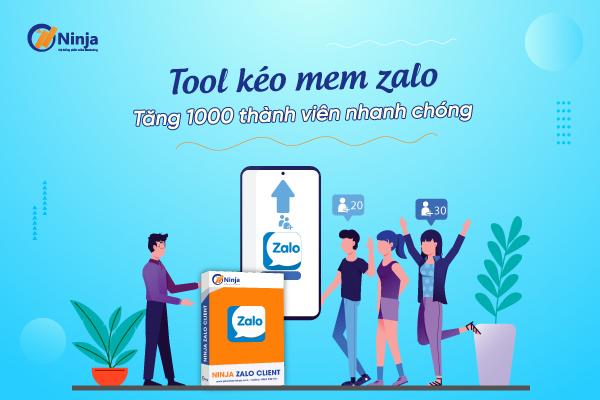 Tool kéo mem nhóm zalo mới nhất 2023