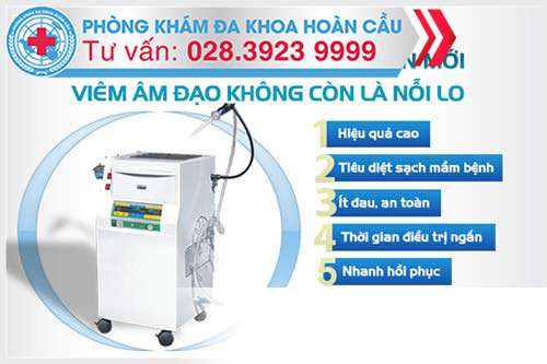 Chữa viêm âm đạo bằng oxygen