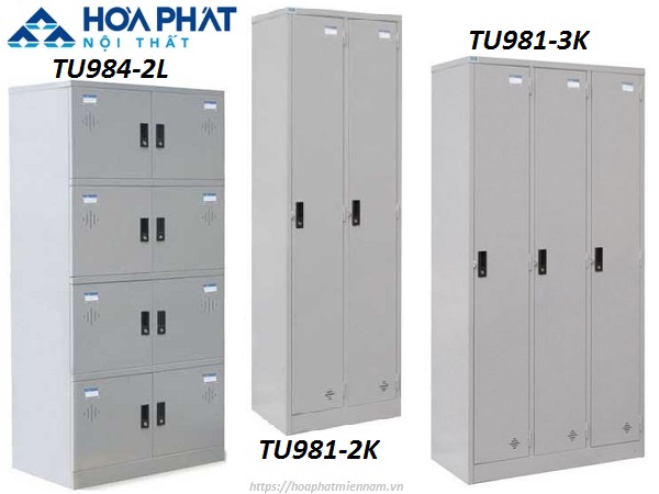 Mẫu mả sản phẩm tủ Locker cá nhân đa dạng tại Nội Thất Hòa Phát