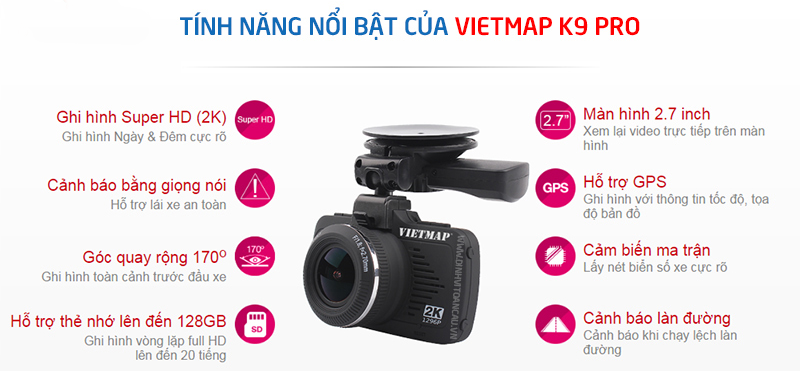 Camera hành trình ô tô tốt nhất năm 2018