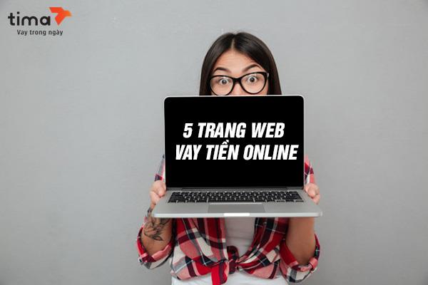 Web vay tiền online nhanh